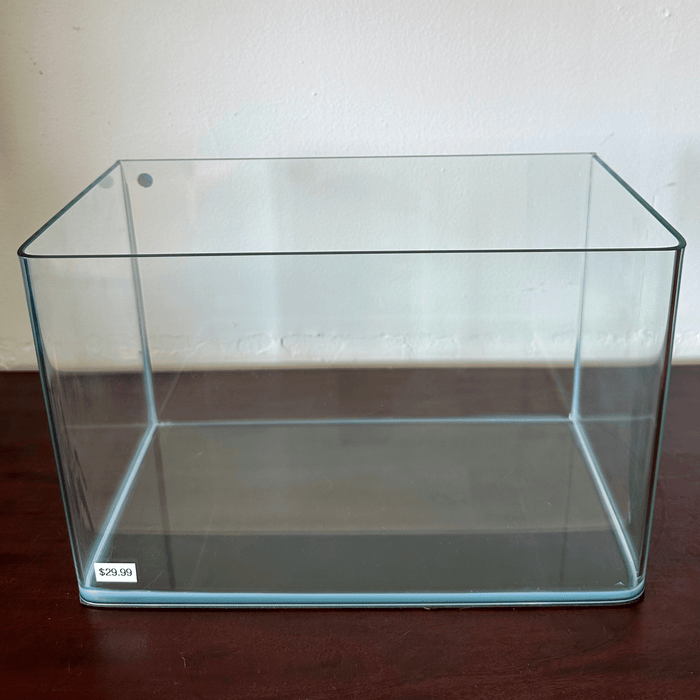 Rimless Curved Corner Aquarium 2.7 Gallon