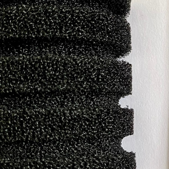 closeup of sponge filter